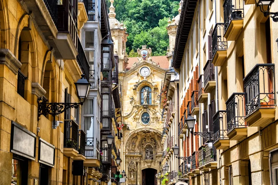 San Sebastián old town