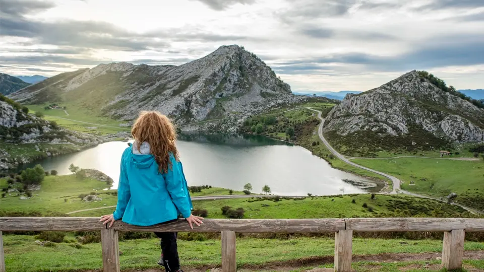Covadonga lakes. Asturias