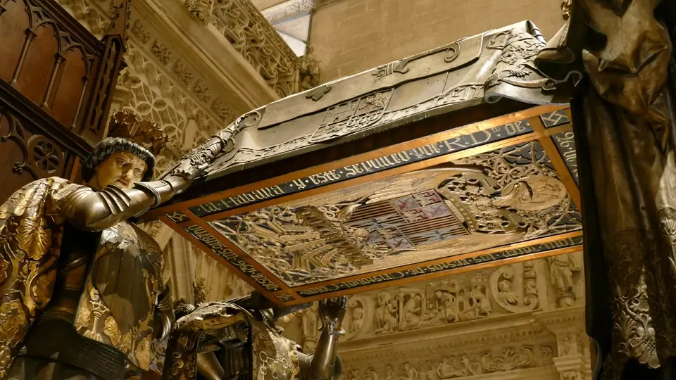 Tomb of Christopher Columbus. Seville Cathedral