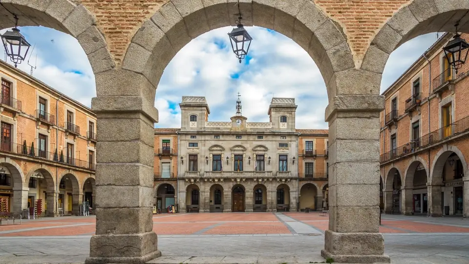 Plaza del mercado chico. Ávila