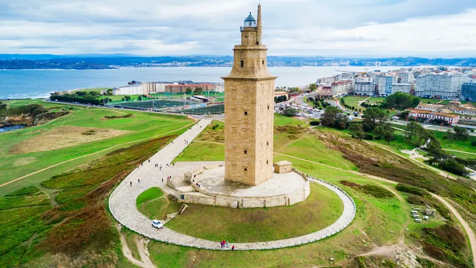 The hercules tower. Coruña