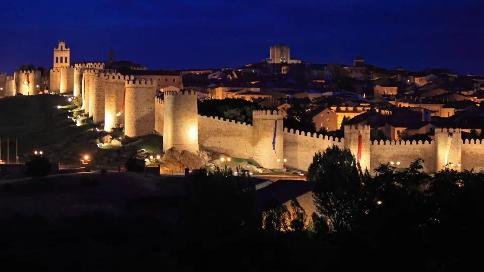 Wall of Ávila. Spain Wall of Ávila. Spain