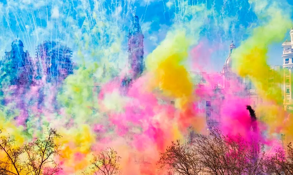 Colorful Mascletá