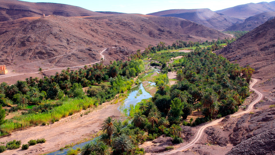 The Atlas Mountains. Morocco