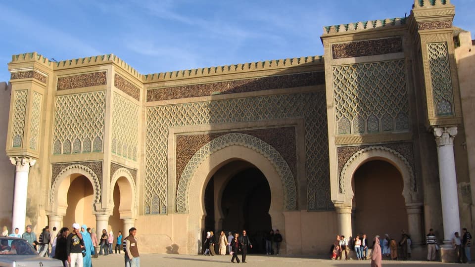 Bab Mansour gateway - Meknes