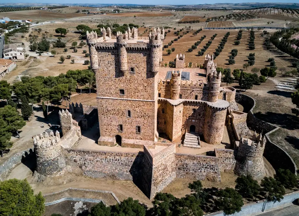 Guadamur castle. Toledo