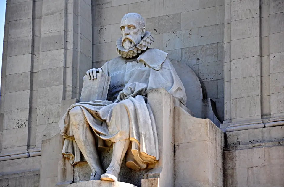 Cervantes Monument. Madrid