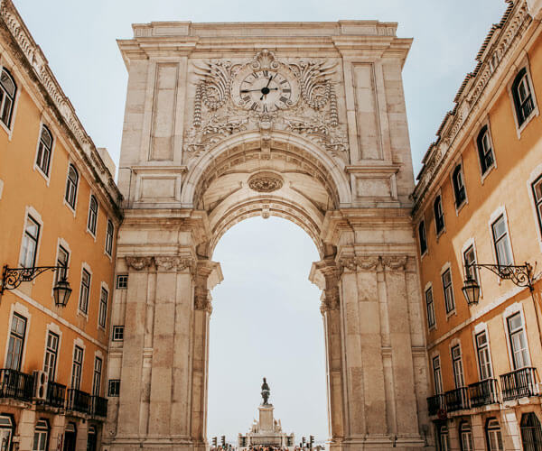 Commerce Square in Lisbon, Portugal