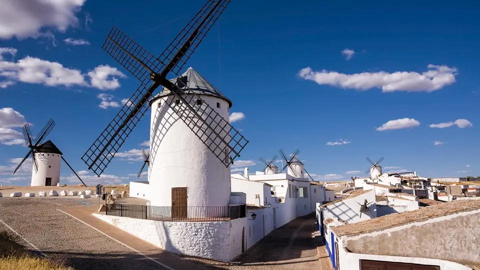 Windmills in Campo de Criptana