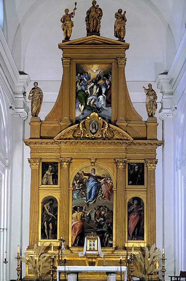 Altarpiece of the main altar of Santo Domingo el Antiguo. Toledo Altarpiece of the main altar of Santo Domingo el Antiguo. Toledo