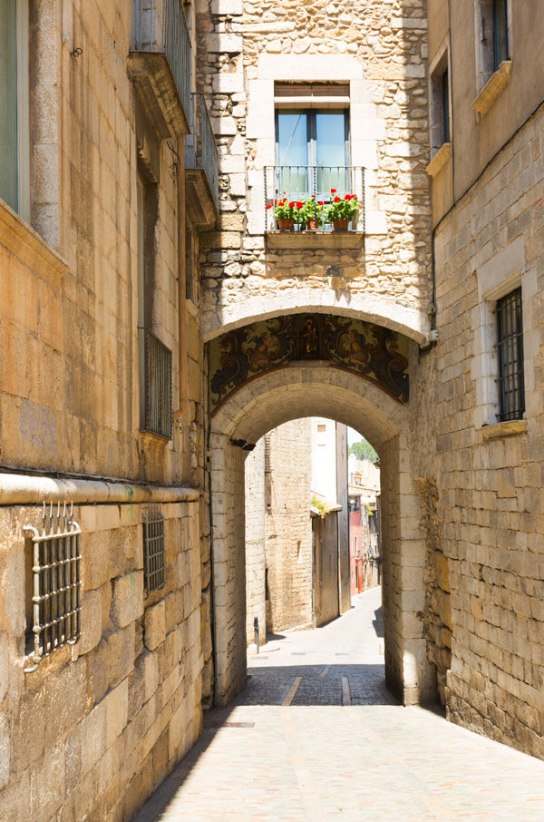 The Barri Vell, Girona’s historical center