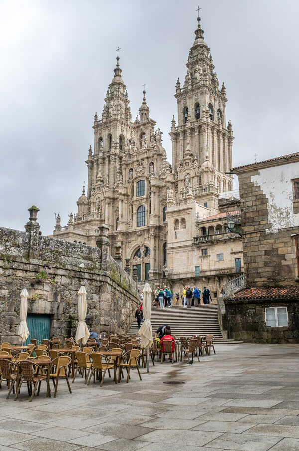 St James Cathedral in Santiago de Compostela, Spain