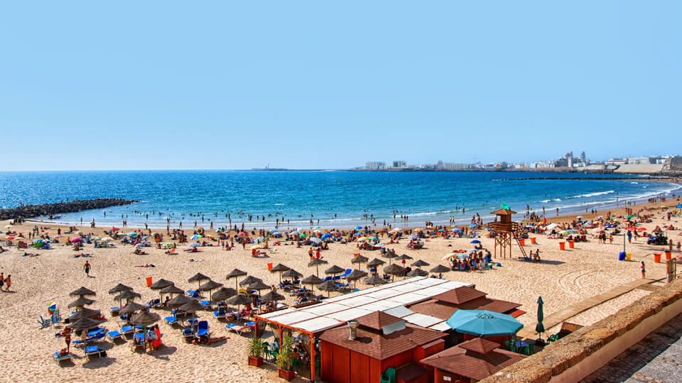 La Caleta: Cadiz Beach in Andalusia, Spain