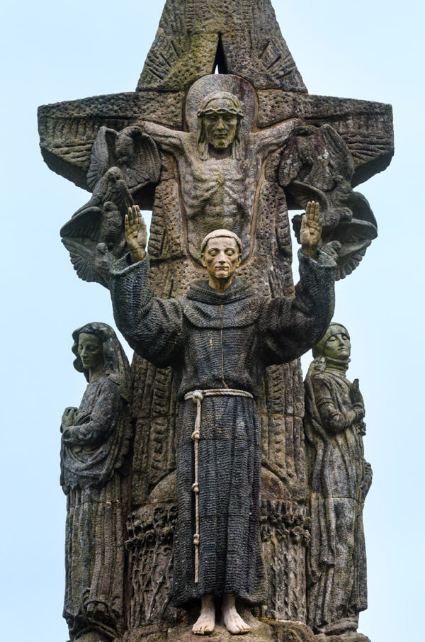 Sculpture in Santiago de Compostela, Spain