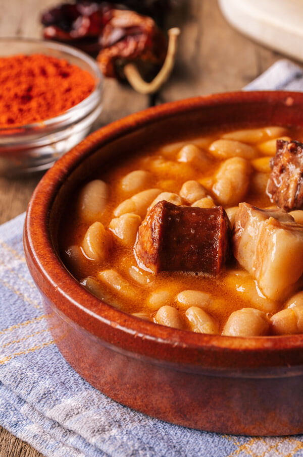 "Judiones": Typical dish of Segovia, Spain