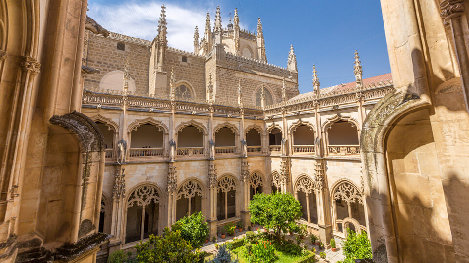 Monastery of San Juan de los Reyes in Toledo Spain