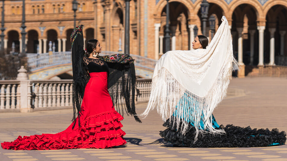 Spanish flamenco dance in Seville, Spain