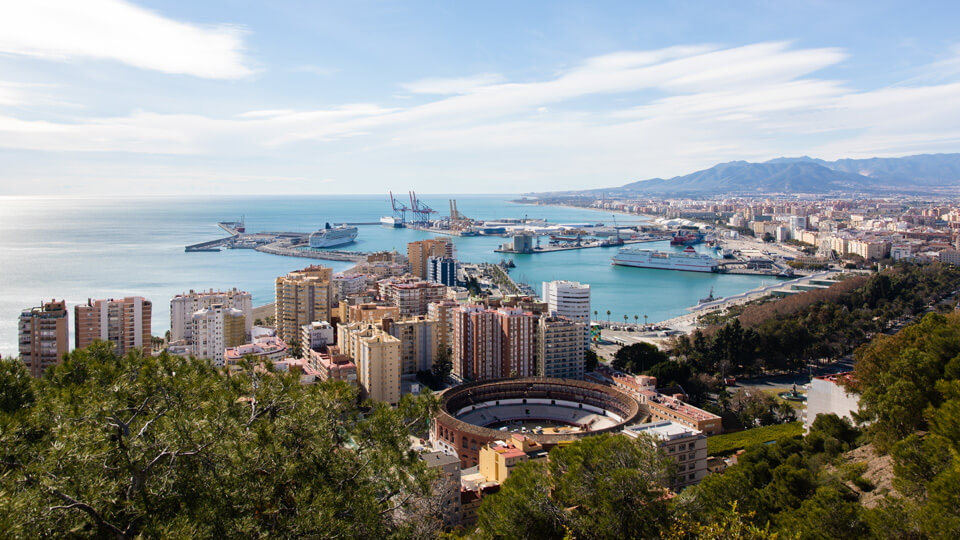 South of Spain: Málaga City
