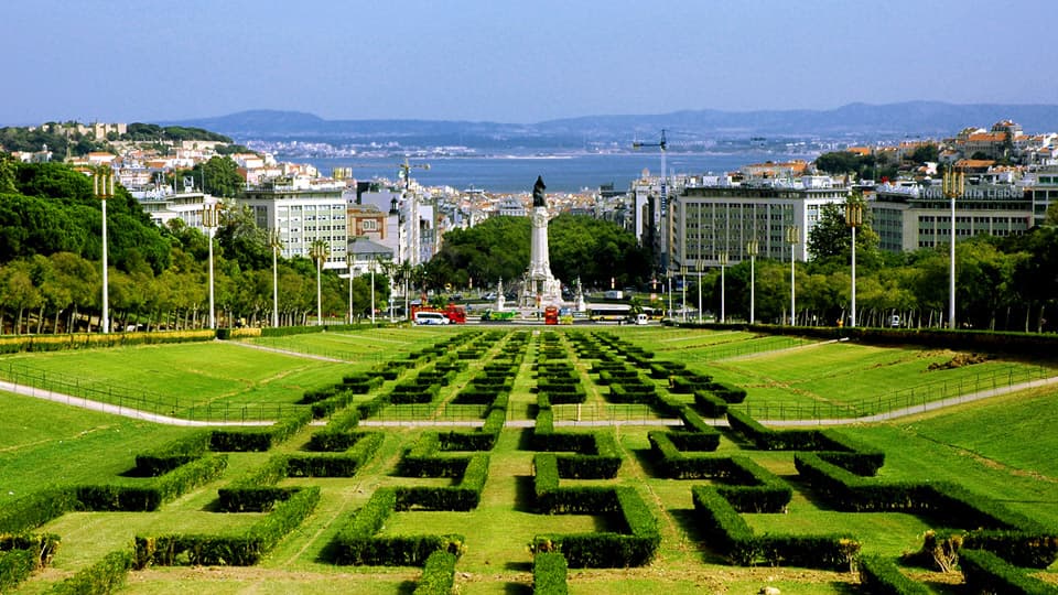 Eduardo VII Park. Lisbon, Portugal