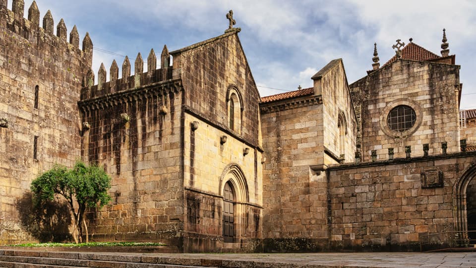 Braga Cathedral. Portugal