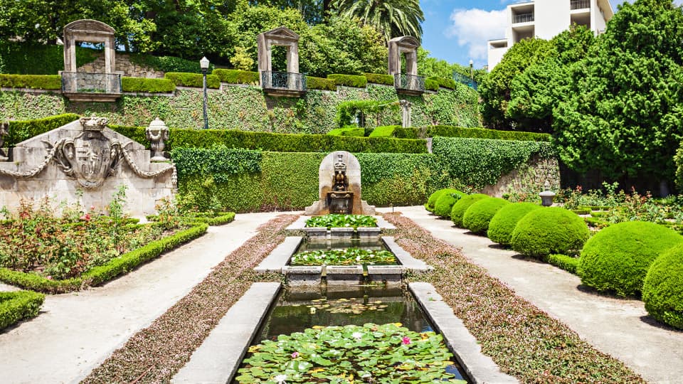 Jardins do Palácio de Cristal. Porto, Portugal