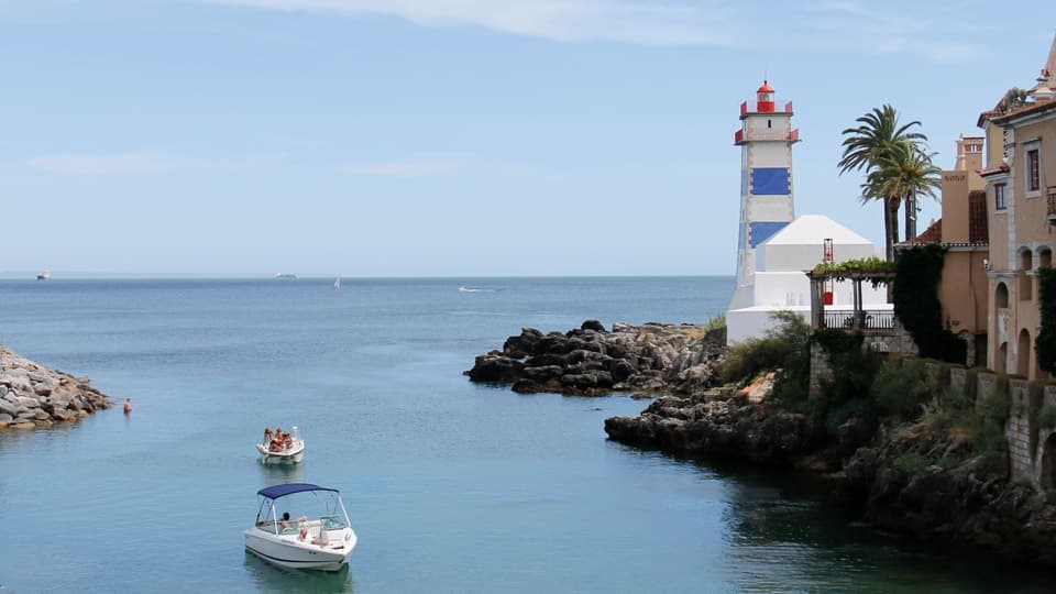 Santa Marta lighthouse. Cascais
