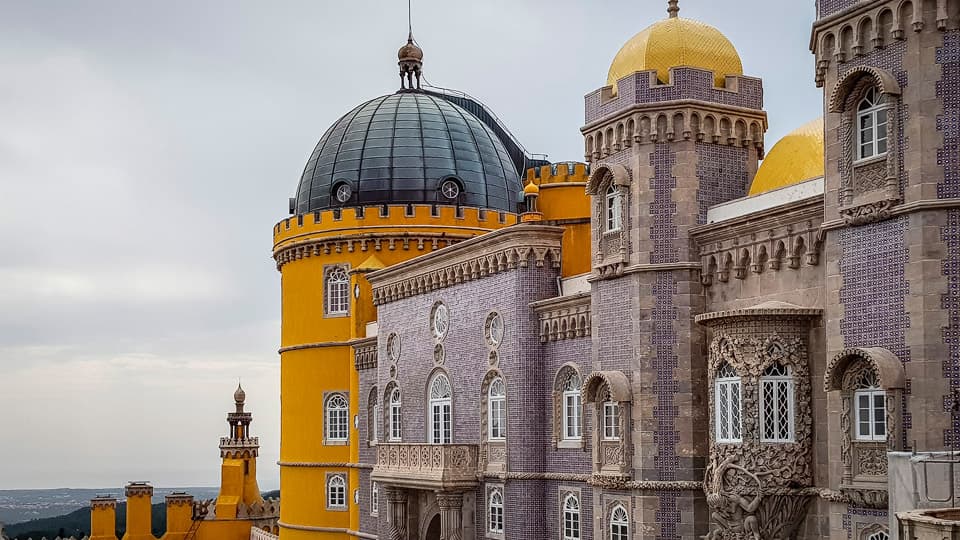 The Palace of Pena. Sintra, Portugal