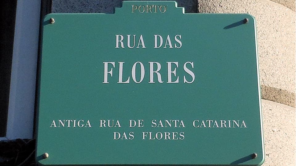 Rua das Flores in Porto