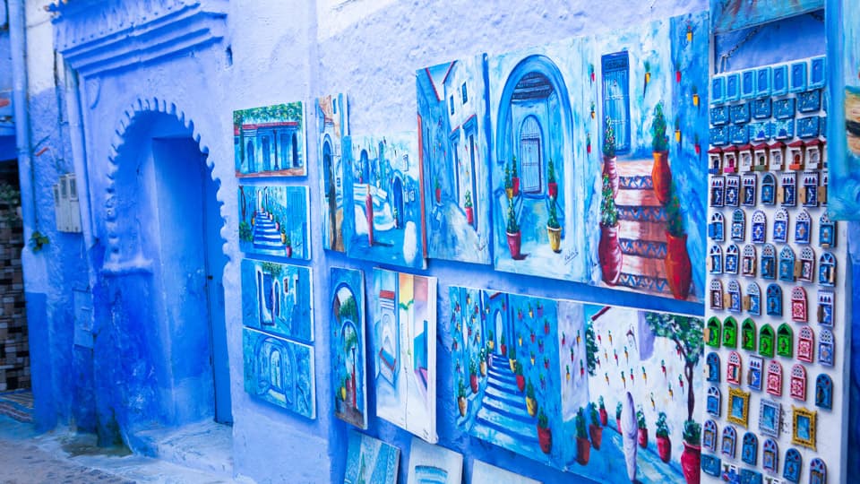 Chefchaouen. The Blue City in Morocco