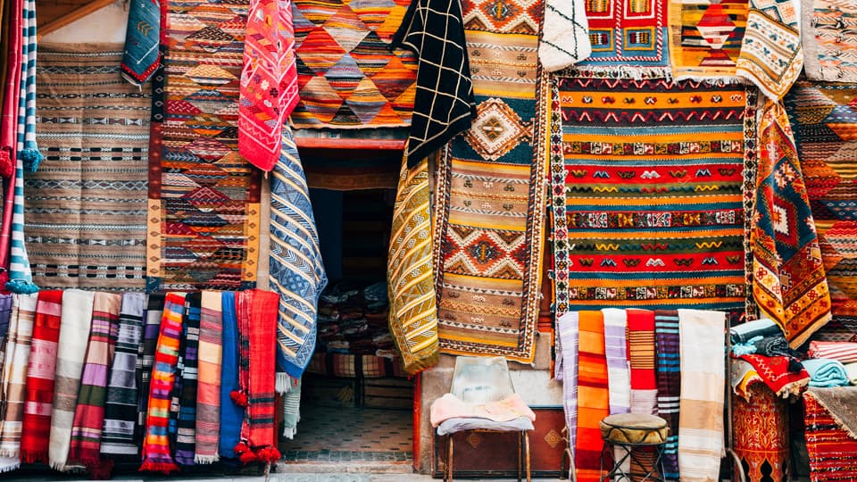 Moroccan shops. Marrakech