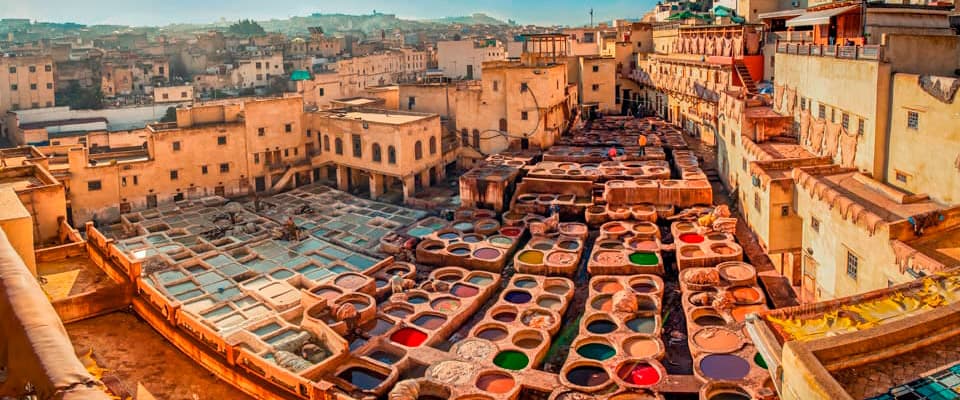 Tanneries in Fez