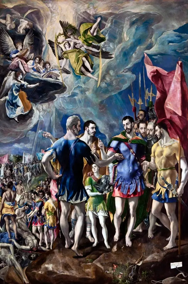 El martirio de san Mauricio - El Greco