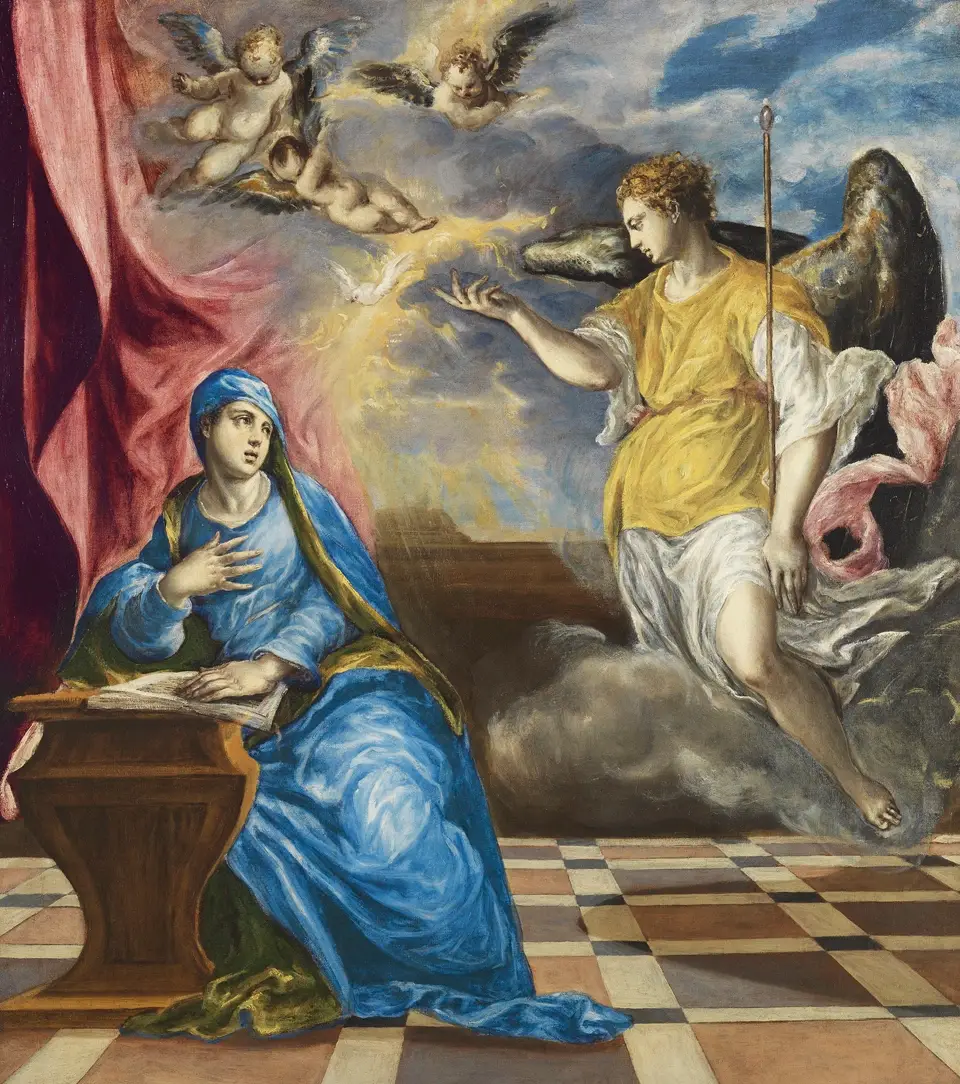 The Annunciation - El Greco