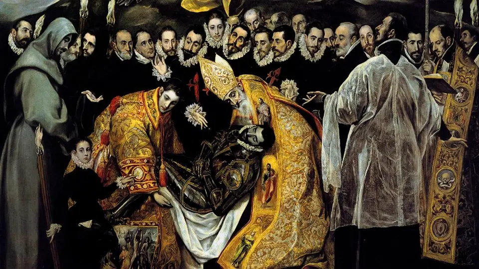 The Burial of The Count of Orgaz - El Greco