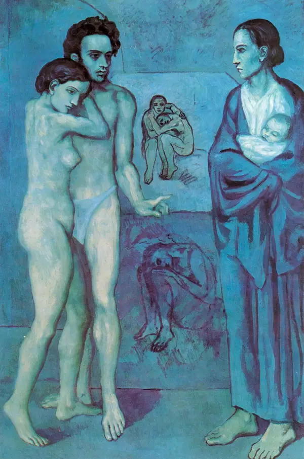 La Vie 1903. Picasso