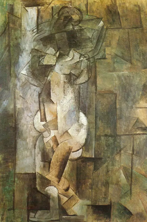 Pablo Picasso. Nude 1910