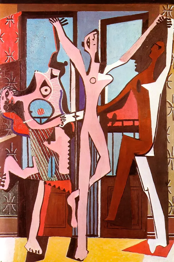The Three Dancers', Pablo Picasso, 1925