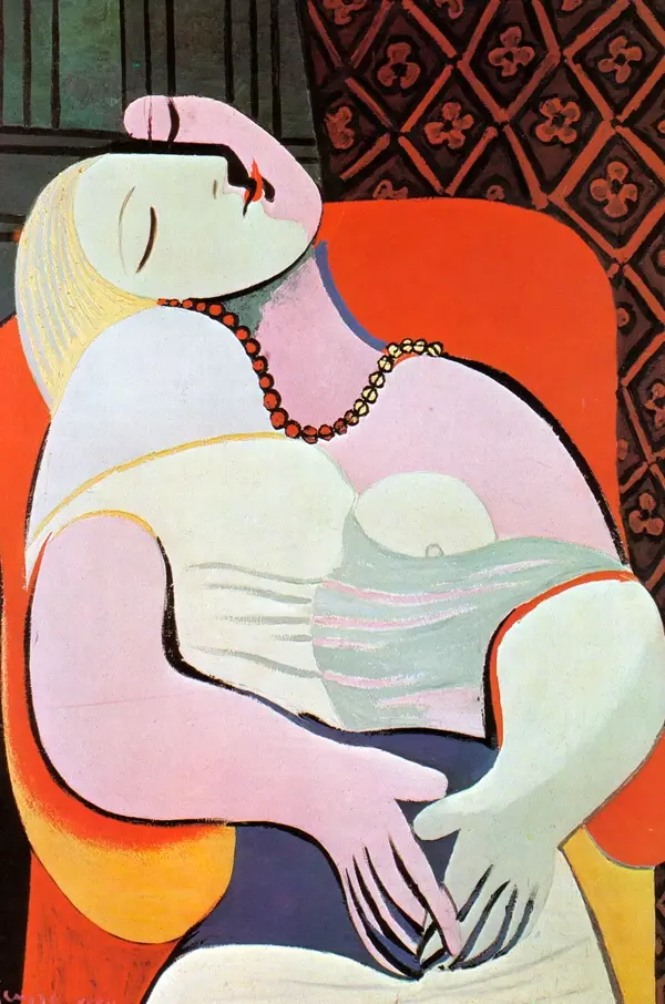 Pablo Picasso Woman Asleep in an Armchair The Dream 1932