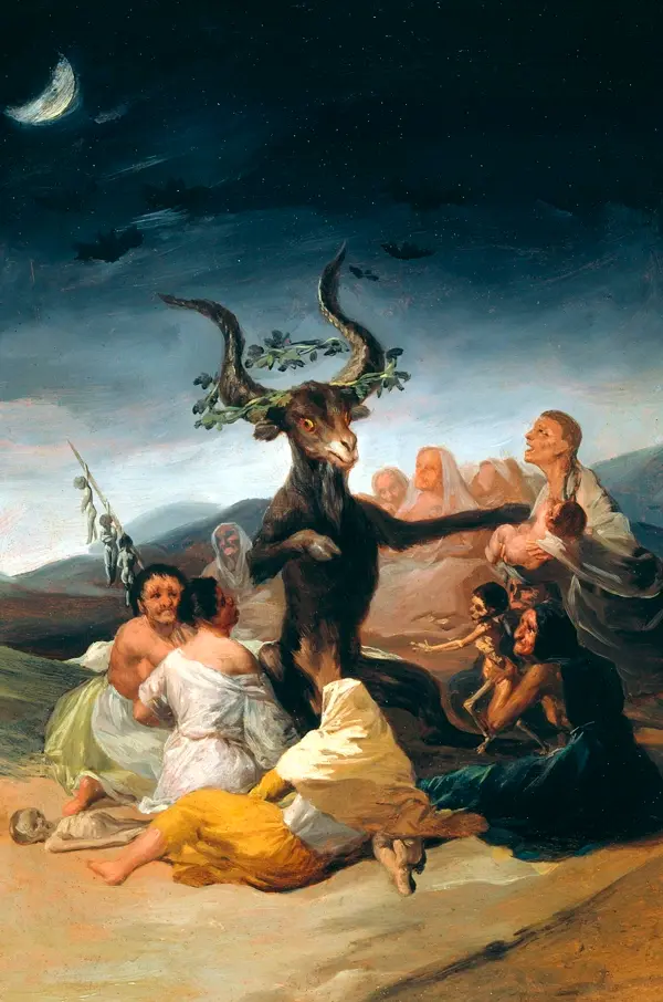 Witches' Sabbath. Goya