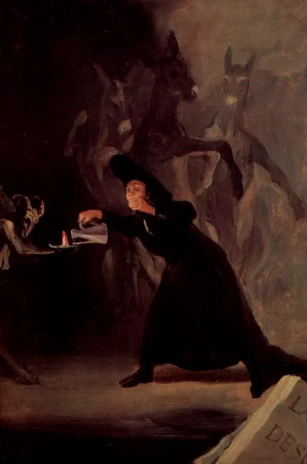 The bewitched. Goya