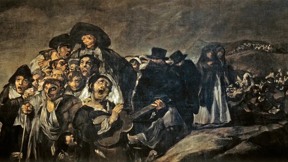 La romería de San Isidro. Goya