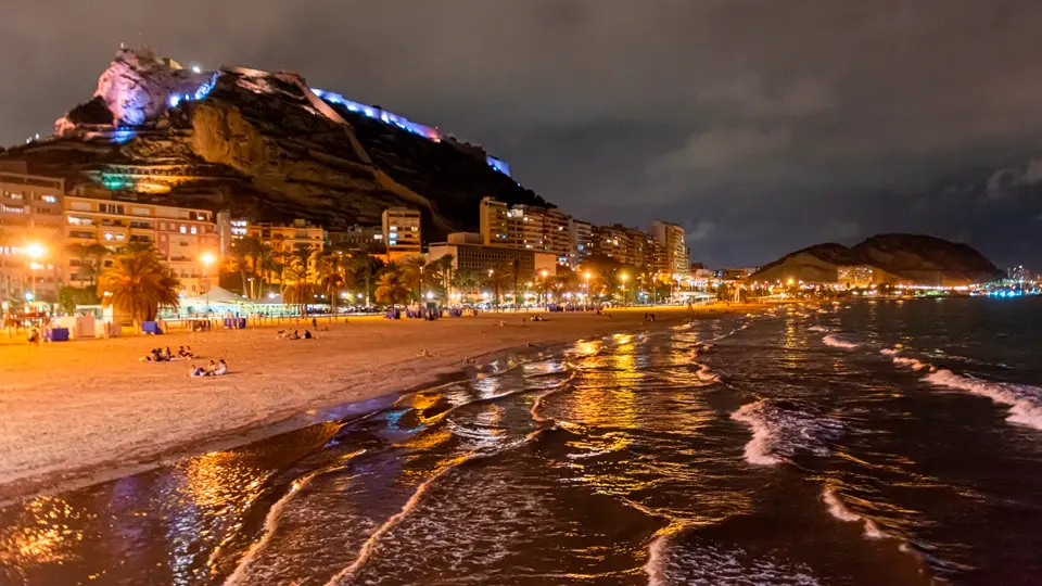 Playa del Postiguet. Alicante