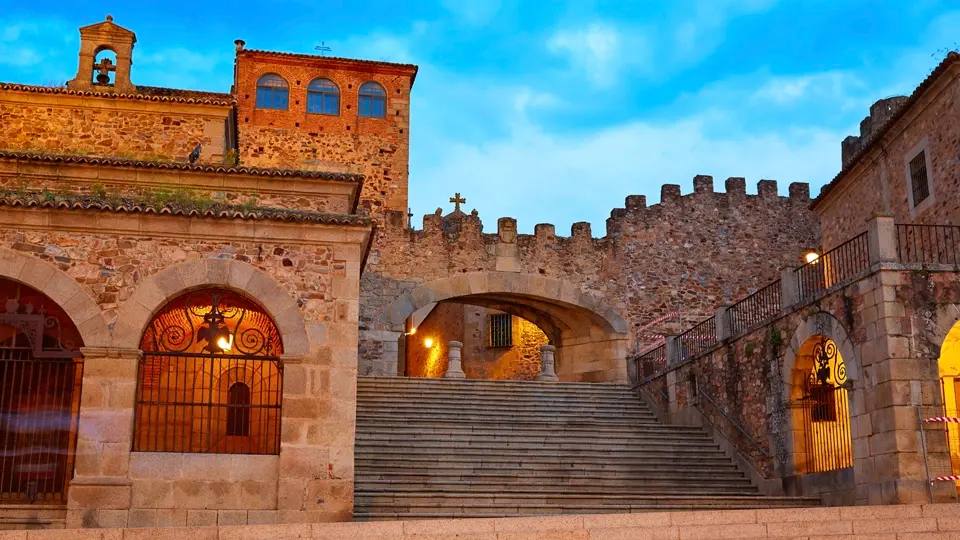 Plaza Mayor from Cáceres