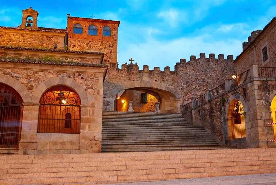 Plaza Mayor from Cáceres