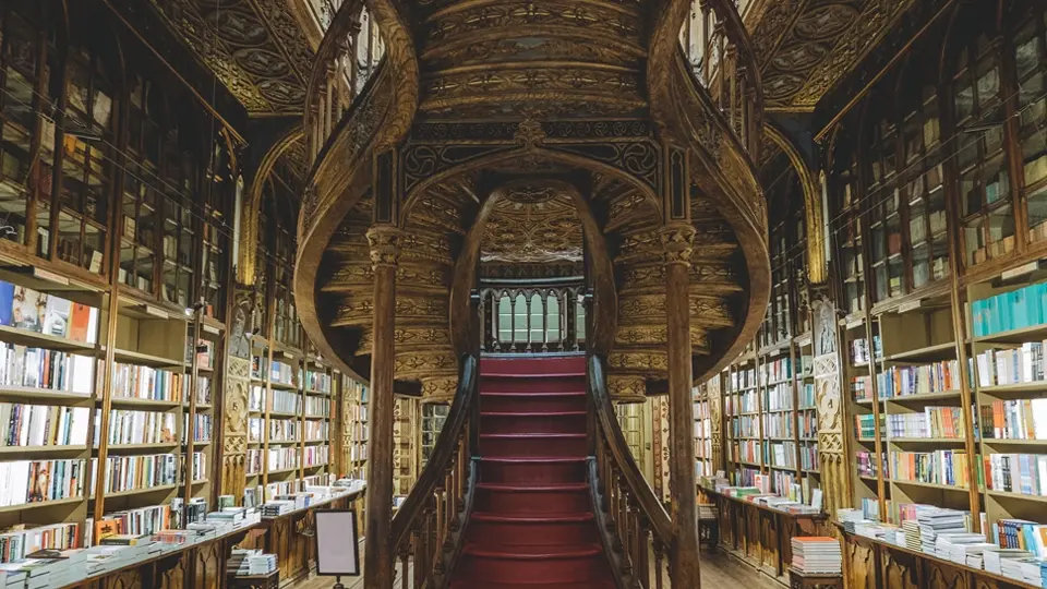 Lello Library in Porto (Portugal)