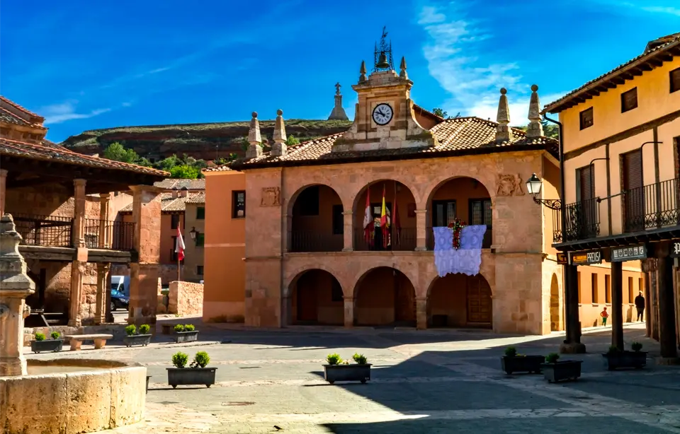 Plaza Mayor, Ayllón. Segovia