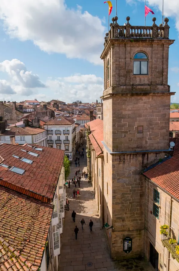 Rúa do Franco. Santiago de Compostela