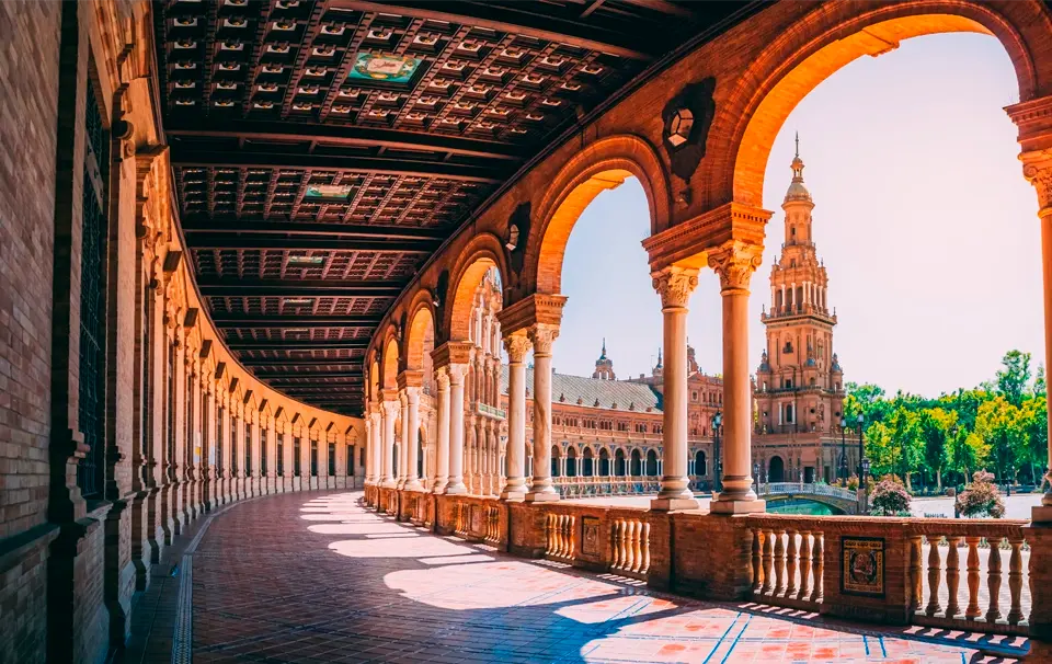 Seville´s Plaza de España