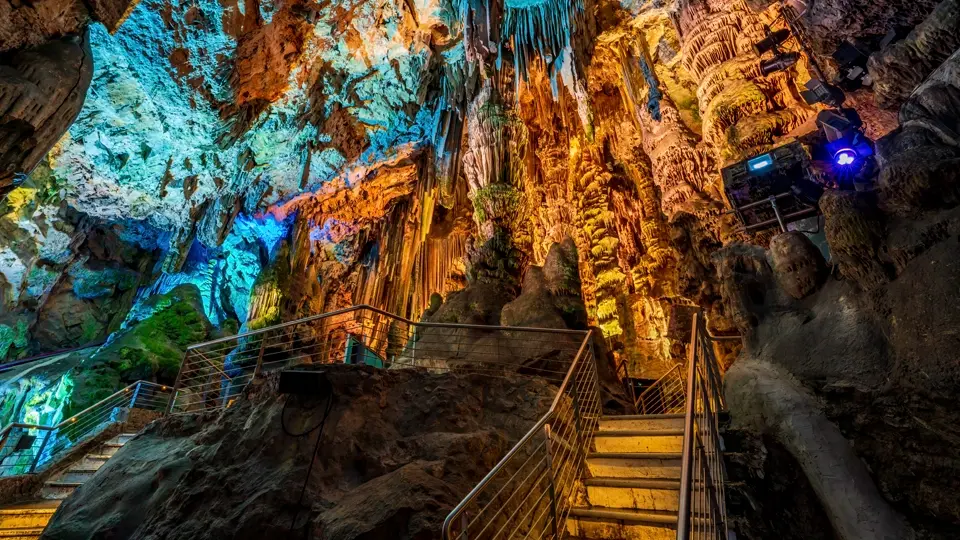 St Michael's Cave. Gibraltar