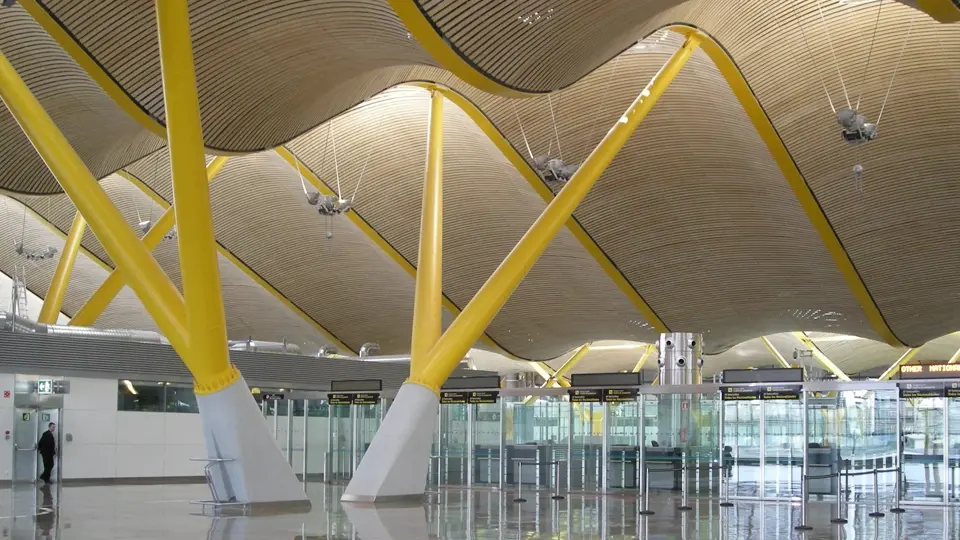 Terminal 4 at Madrid’s Barajas Airport